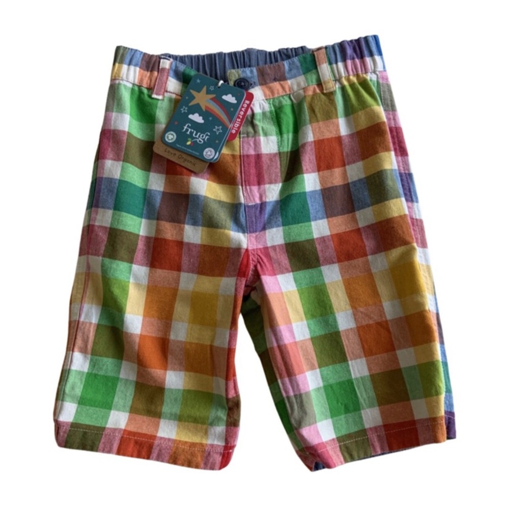WT Frugi 🌈 Organic Clothing Rhys Reversible Shorts